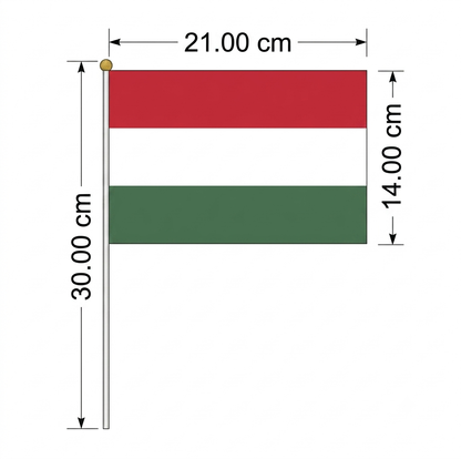 Kis magyar zászló ábra